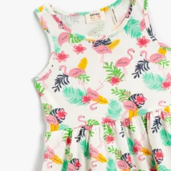 Koton Kleid - Mehrfarbig - Basic Kinder Kleider 241400471 -Deutschland Lady Echt Verkaufs-Shop 3 org zoom 1057