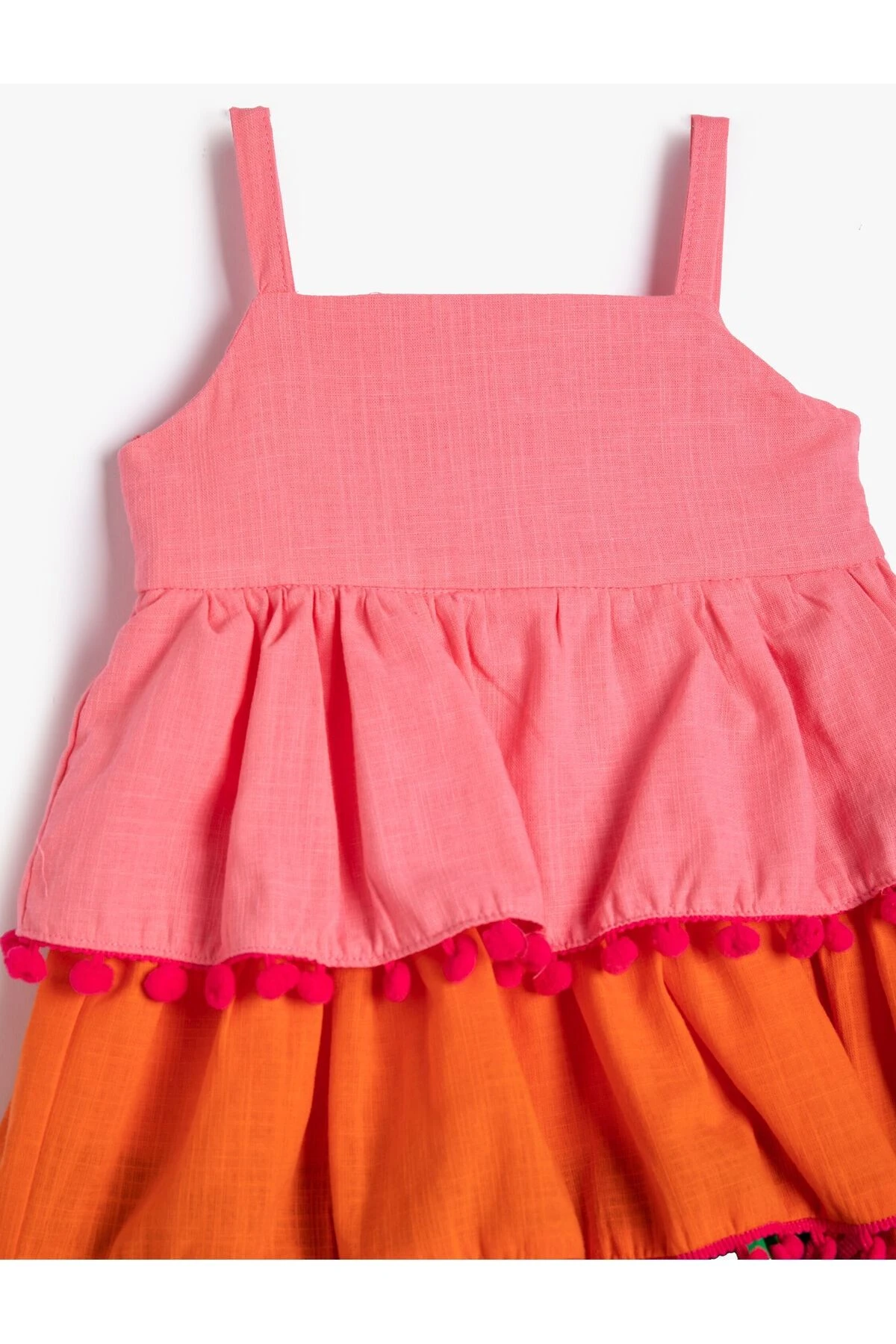 Koton Kleid - Rosa - Smock-Kleid Kinder Kleider 745189737 5 Koton Kleid - Rosa - Smock-Kleid Kinder Kleider 745189737 – Bild 3
