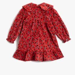 Koton Kleid - Orange - Basic Kinder Kleider 339117111 -Deutschland Lady Echt Verkaufs-Shop 3 org zoom 1087