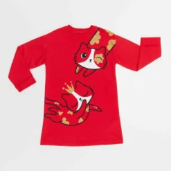 Denokids Kleid - Rot - Basic Kinder Kleider 367782258 -Deutschland Lady Echt Verkaufs-Shop 3 org zoom 1088