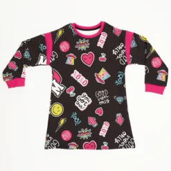 Mushi Kleid - Schwarz - Basic Kinder Kleider 46259842 -Deutschland Lady Echt Verkaufs-Shop 3 org zoom 1105