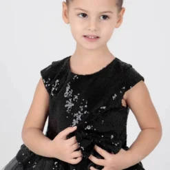 Ahenk Kids Kleid - Schwarz - Smock-Kleid Kinder Kleider 212060963 -Deutschland Lady Echt Verkaufs-Shop 3 org zoom 1126