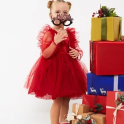 LC Waikiki Kleid - Rot - A-Linie Kinder Kleider 751613962 -Deutschland Lady Echt Verkaufs-Shop 3 org zoom 1158