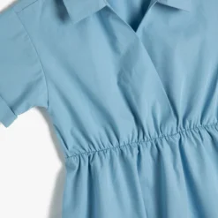 Koton Kleid - Blau - A-Linie Kinder Kleider 649026911 -Deutschland Lady Echt Verkaufs-Shop 3 org zoom 1160