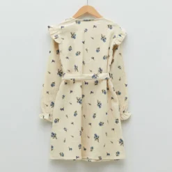 LC Waikiki Kleid - Ecru - A-Linie Kinder Kleider 679649679 -Deutschland Lady Echt Verkaufs-Shop 3 org zoom 1165