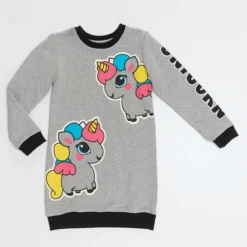 Denokids Kleid - Grau - Basic Kinder Kleider 337288032 -Deutschland Lady Echt Verkaufs-Shop 3 org zoom 1183