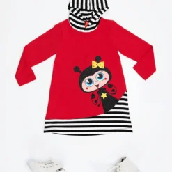 Denokids Kleid - Rot - Basic Kinder Kleider 46259979 -Deutschland Lady Echt Verkaufs-Shop 3 org zoom 1189