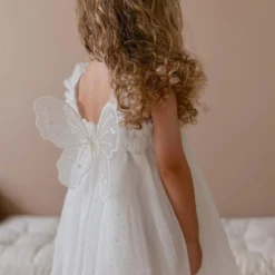 Le Mabelle Kleid - Weiß - A-Linie Kinder Kleider 735334238 -Deutschland Lady Echt Verkaufs-Shop 3 org zoom 1193