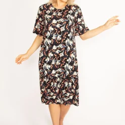 Şans Große Größen In Kleid - Mehrfarbig - Basic Damen Kleider 359209056 -Deutschland Lady Echt Verkaufs-Shop 3 org zoom 124