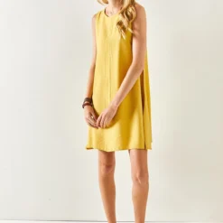 Olalook Kleid - Gelb - A-Linie Damen Kleider 743016367 -Deutschland Lady Echt Verkaufs-Shop 3 org zoom 137