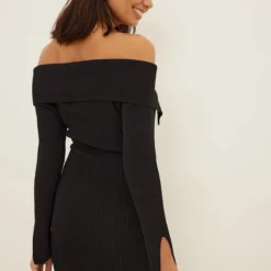 NA-KD Kleid - Schwarz - Bodycon Damen Kleider 694732248 -Deutschland Lady Echt Verkaufs-Shop 3 org zoom 140