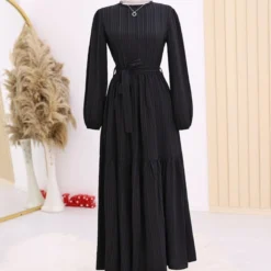 Modamorfo Kleid - Schwarz - A-Linie Damen Bekleidung 475672923 -Deutschland Lady Echt Verkaufs-Shop 3 org zoom 154