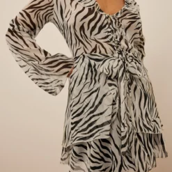 NA-KD Kleid - Mehrfarbig - A-Linie Damen Kleider 652774736 -Deutschland Lady Echt Verkaufs-Shop 3 org zoom 174