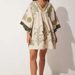 Happiness İstanbul Kleid - Beige - A-Linie Damen Kleider 732711782 -Deutschland Lady Echt Verkaufs-Shop 3 org zoom 208