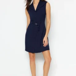 Koton Kleid - Blau - A-Linie Kinder Kleider 695649025 -Deutschland Lady Echt Verkaufs-Shop 3 org zoom 21