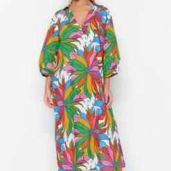 Trendyol Collection Kleid - Mehrfarbig - Shift Damen Kleider 372785546 -Deutschland Lady Echt Verkaufs-Shop 3 org zoom 216