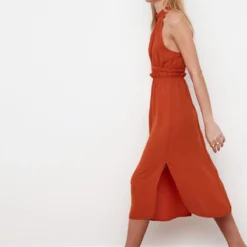 Trendyol Collection Kleid - Orange - A-Linie Damen Kleider 80959343 -Deutschland Lady Echt Verkaufs-Shop 3 org zoom 219