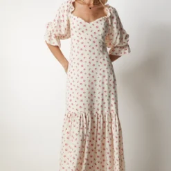 Happiness İstanbul Kleid - Beige - A-Linie Damen Kleider 750056481 -Deutschland Lady Echt Verkaufs-Shop 3 org zoom 237