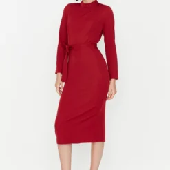 Trendyol Collection Kleid - Bordeaux - Bodycon Damen Kleider 283158862 -Deutschland Lady Echt Verkaufs-Shop 3 org zoom 244