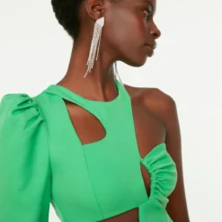 Trendyol Collection Kleid - Grün - Bodycon Damen Kleider 175083160 -Deutschland Lady Echt Verkaufs-Shop 3 org zoom 250