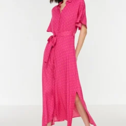 Trendyol Collection Kleid - Rosa - Blusenkleid Damen Kleider 192850166 -Deutschland Lady Echt Verkaufs-Shop 3 org zoom 280