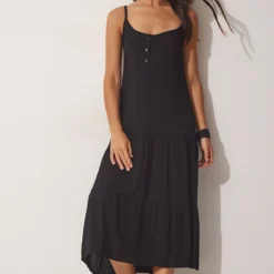 Happiness İstanbul Kleid - Schwarz - A-Linie Damen Kleider 732711497 -Deutschland Lady Echt Verkaufs-Shop 3 org zoom 29