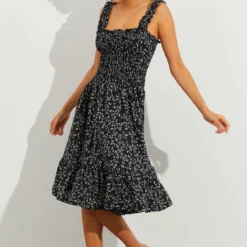 Cool & Sexy Kleid - Schwarz - A-Linie Damen Kleider 700393147 -Deutschland Lady Echt Verkaufs-Shop 3 org zoom 290