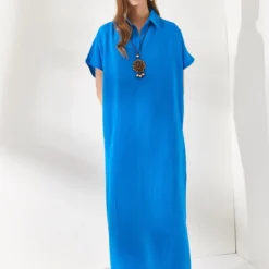 Olalook Kleid - Blau - A-Linie -Deutschland Lady Echt Verkaufs-Shop 3 org zoom 293