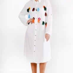 Chiccy Kleid - Weiß - A-Linie Damen Kleider 655329136 -Deutschland Lady Echt Verkaufs-Shop 3 org zoom 336