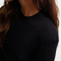 NA-KD Kleid - Schwarz - Bodycon Damen Kleider 687665157 -Deutschland Lady Echt Verkaufs-Shop 3 org zoom 355