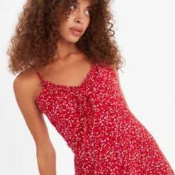 Trendyol Collection Kleid - Rot - A-Linie Damen Kleider 100226329 -Deutschland Lady Echt Verkaufs-Shop 3 org zoom 363