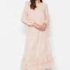 TRENDYOL MODEST Kleid - Rosa - A-Linie Damen Kleider 378606920