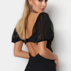 Trendyol Collection Kleid - Schwarz - Shift Damen Kleider 363171683 -Deutschland Lady Echt Verkaufs-Shop 3 org zoom 370