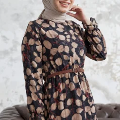 InStyle Kleid - Braun - A-Linie Damen Kleider 467418109 -Deutschland Lady Echt Verkaufs-Shop 3 org zoom 396