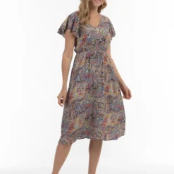 USHA Kleid - Dunkelblau - Basic Damen Kleider 682974697 -Deutschland Lady Echt Verkaufs-Shop 3 org zoom 420