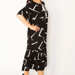 Şans Große Größen In Kleid - Schwarz - Basic Damen Kleider 330117866 -Deutschland Lady Echt Verkaufs-Shop 3 org zoom 425