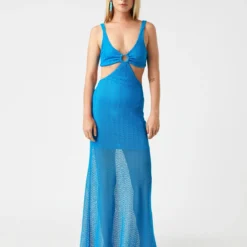 Koton Kleid - Blau - A-Linie Damen Kleider 341681931 -Deutschland Lady Echt Verkaufs-Shop 3 org zoom 427