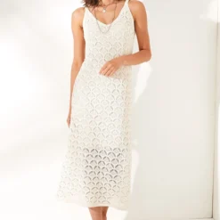 Olalook Kleid - Ecru - A-Linie Damen Kleider 719261852 -Deutschland Lady Echt Verkaufs-Shop 3 org zoom 433