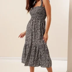 By Saygı Kleid - Schwarz - A-Linie Damen Kleider 318834800 -Deutschland Lady Echt Verkaufs-Shop 3 org zoom 435