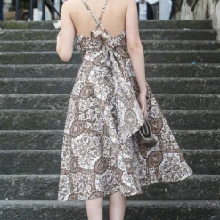 Madmext Kleid - Braun - A-Linie Damen Kleider 674503055 -Deutschland Lady Echt Verkaufs-Shop 3 org zoom 436