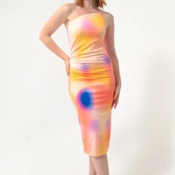 Lafaba Kleid - Mehrfarbig - Bodycon Damen Kleider 747252194 -Deutschland Lady Echt Verkaufs-Shop 3 org zoom 45