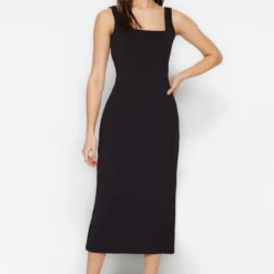 Trendyol Collection Kleid - Schwarz - Bodycon Damen Kleider 639440988 6 Trendyol Collection Kleid - Schwarz - Bodycon Damen Kleider 639440988 -Deutschland Lady Echt Verkaufs-Shop 3 org zoom 461