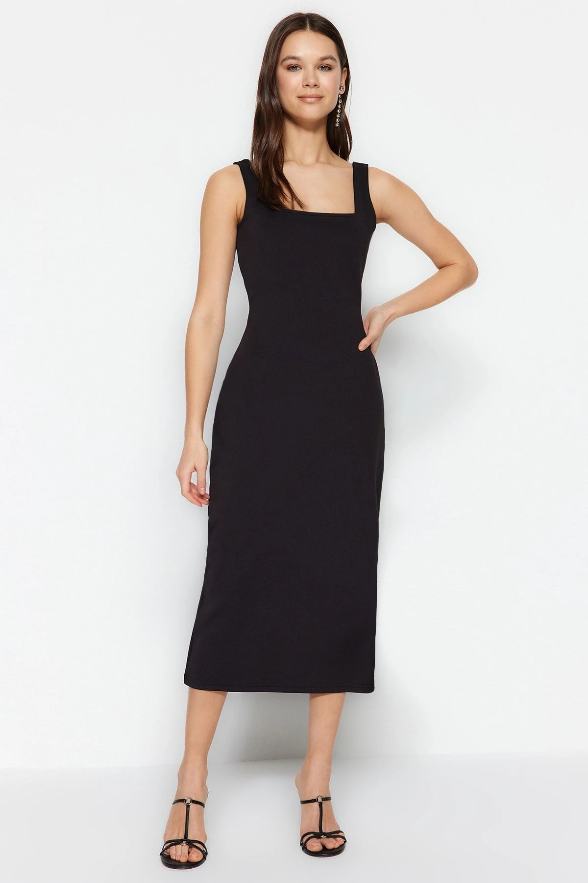 Trendyol Collection Kleid - Schwarz - Bodycon Damen Kleider 639440988 4 Trendyol Collection Kleid - Schwarz - Bodycon Damen Kleider 639440988 – Bild 2