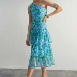 Trendyol Collection Kleid - Blau - Skater Damen Kleider 475705277 -Deutschland Lady Echt Verkaufs-Shop 3 org zoom 463