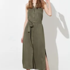 Trendyol Collection Kleid - Khaki - Wickelschnitt Damen Kleider 35143337 -Deutschland Lady Echt Verkaufs-Shop 3 org zoom 47