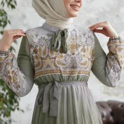 InStyle Kleid - Khaki - A-Linie Damen Kleider 696134504 -Deutschland Lady Echt Verkaufs-Shop 3 org zoom 506