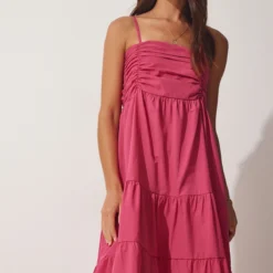 Happiness İstanbul Kleid - Rosa - A-Linie Damen Kleider 727835743 -Deutschland Lady Echt Verkaufs-Shop 3 org zoom 532
