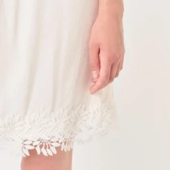 Jimmy Key Kleid - Ecru - A-Linie -Deutschland Lady Echt Verkaufs-Shop 3 org zoom 541