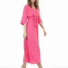 Faina Kleid - Rosa - Basic Damen Kleider 682974349 -Deutschland Lady Echt Verkaufs-Shop 3 org zoom 548
