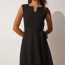 Happiness İstanbul Kleid - Schwarz - A-Linie Damen Kleider 742679669 -Deutschland Lady Echt Verkaufs-Shop 3 org zoom 552